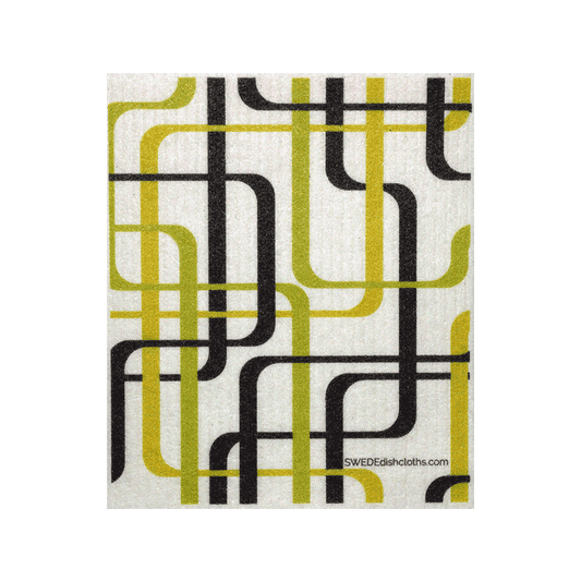 Swedish Dishcloth Modern Lines Spongecloth