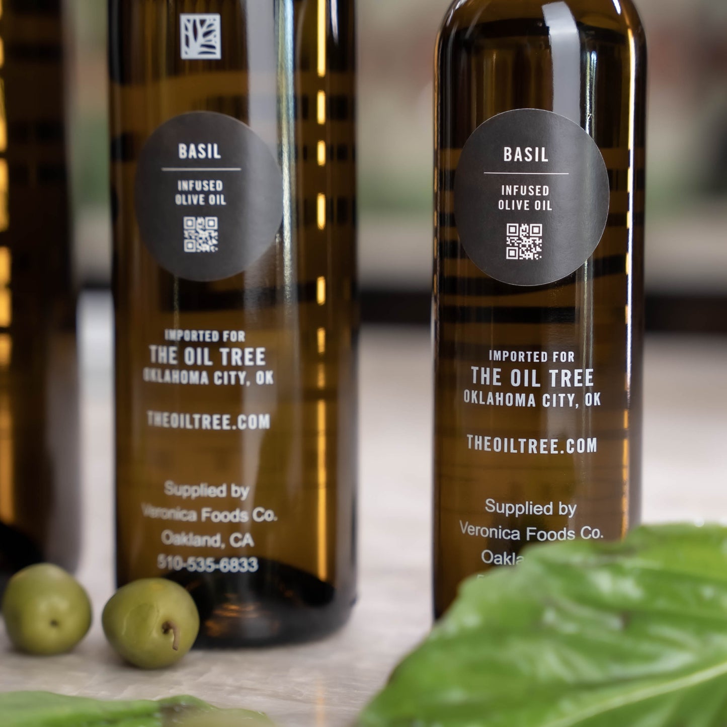basil infused olive oil