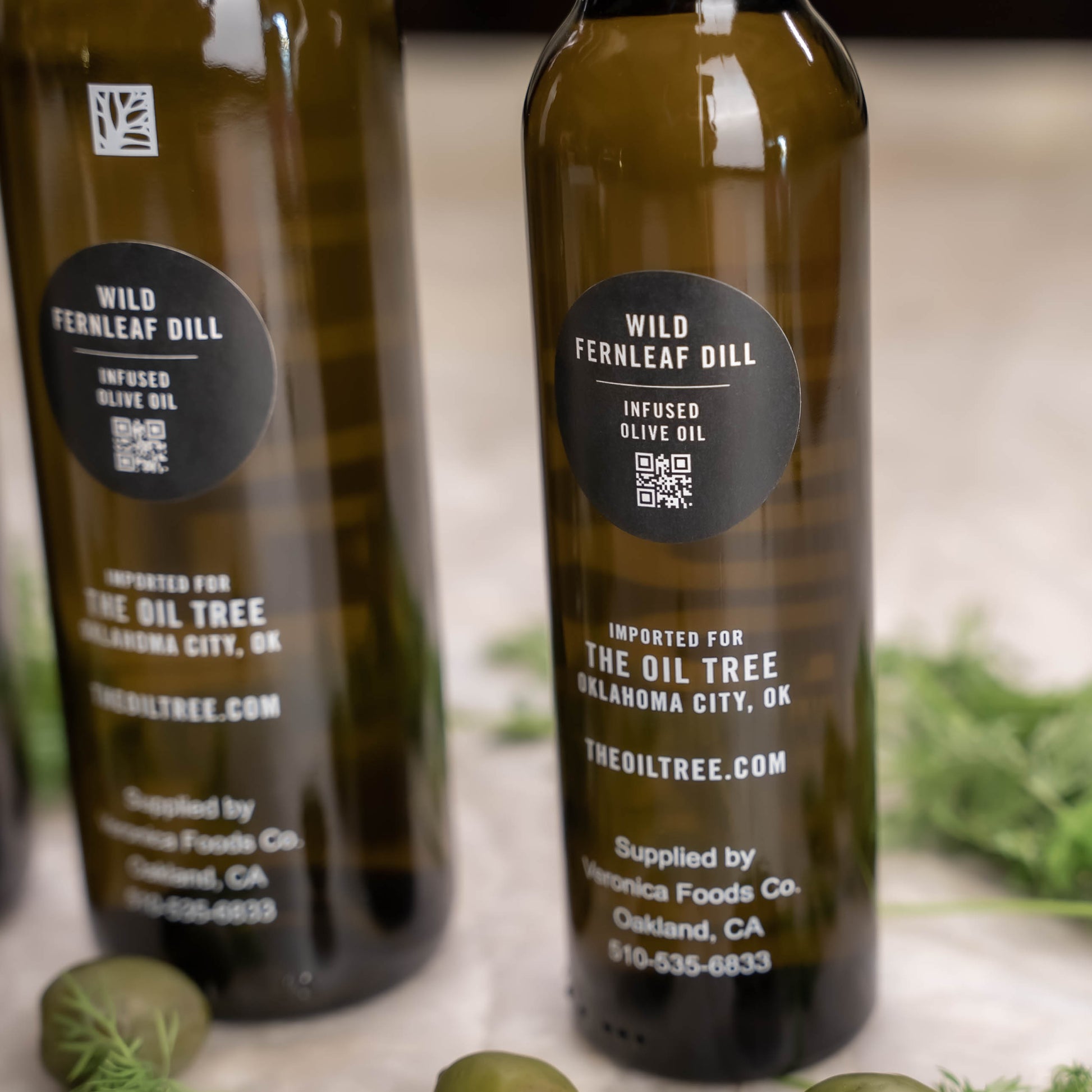 wild fernleaf dill infused olive oil