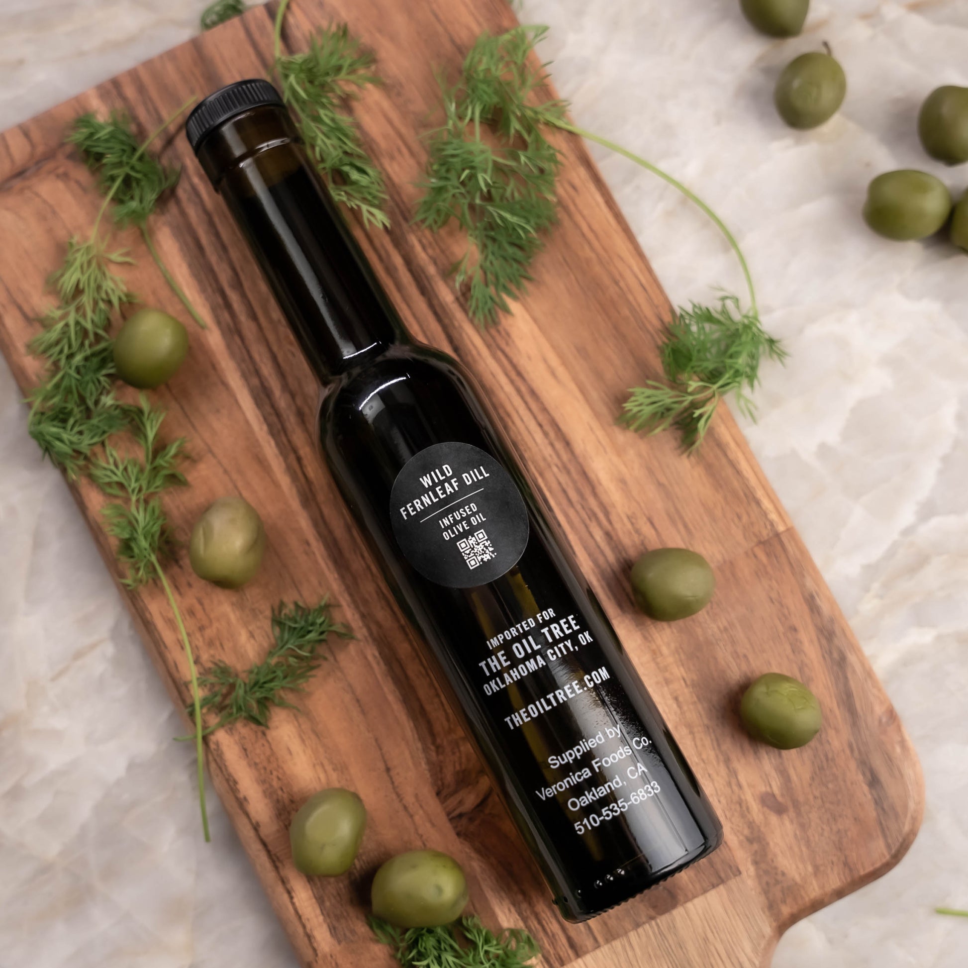 wild fernleaf dill infused olive oil