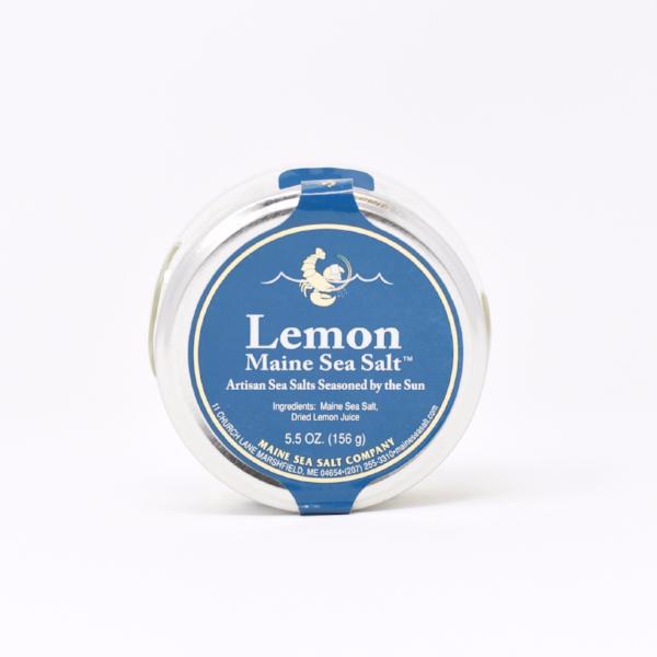 Maine Lemon Sea Salt Jar
