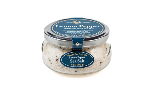 Lemon Pepper Sea Salt Jar