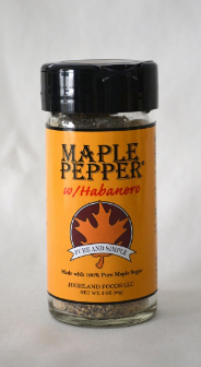 Maine Maple Pepper with Habanero