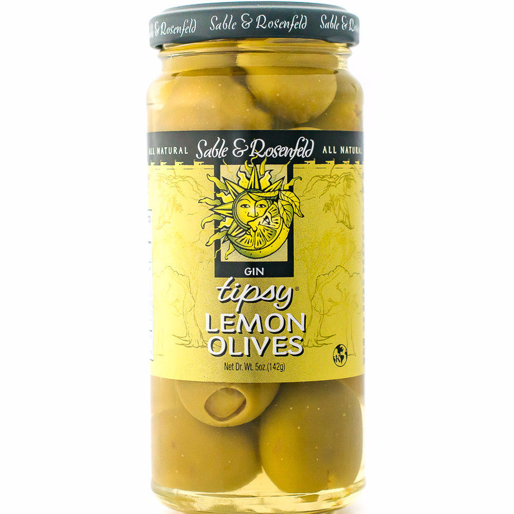 Gin Lemon Tipsy Olives