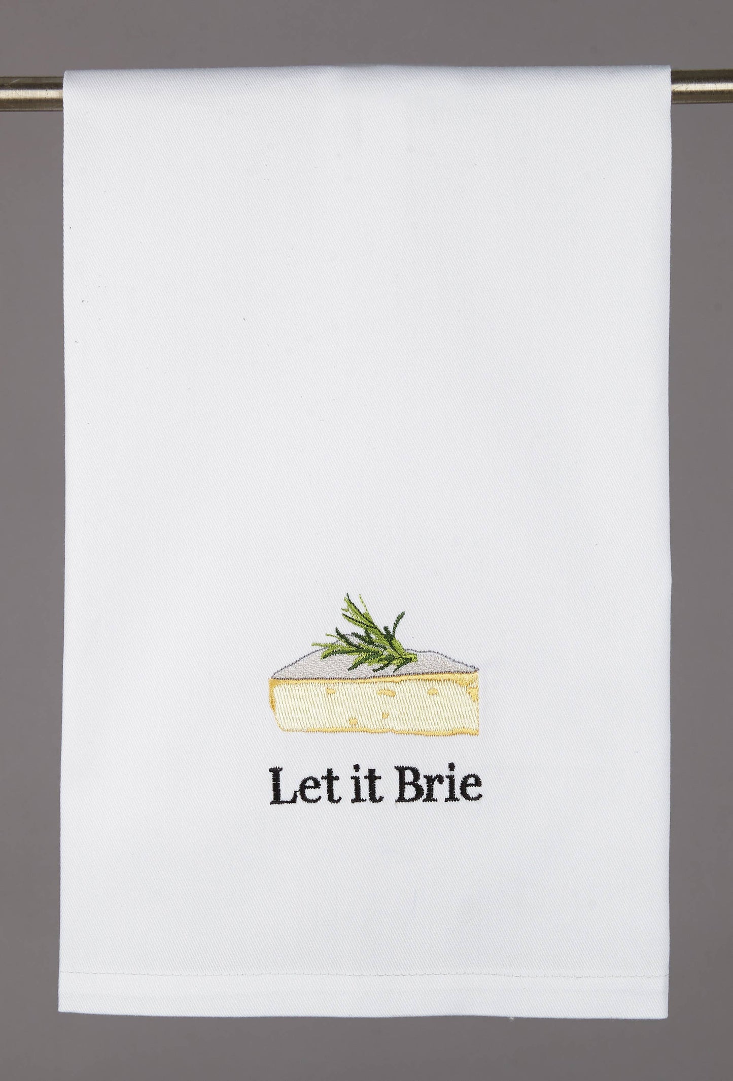 Let It Brie Kitchen Towel