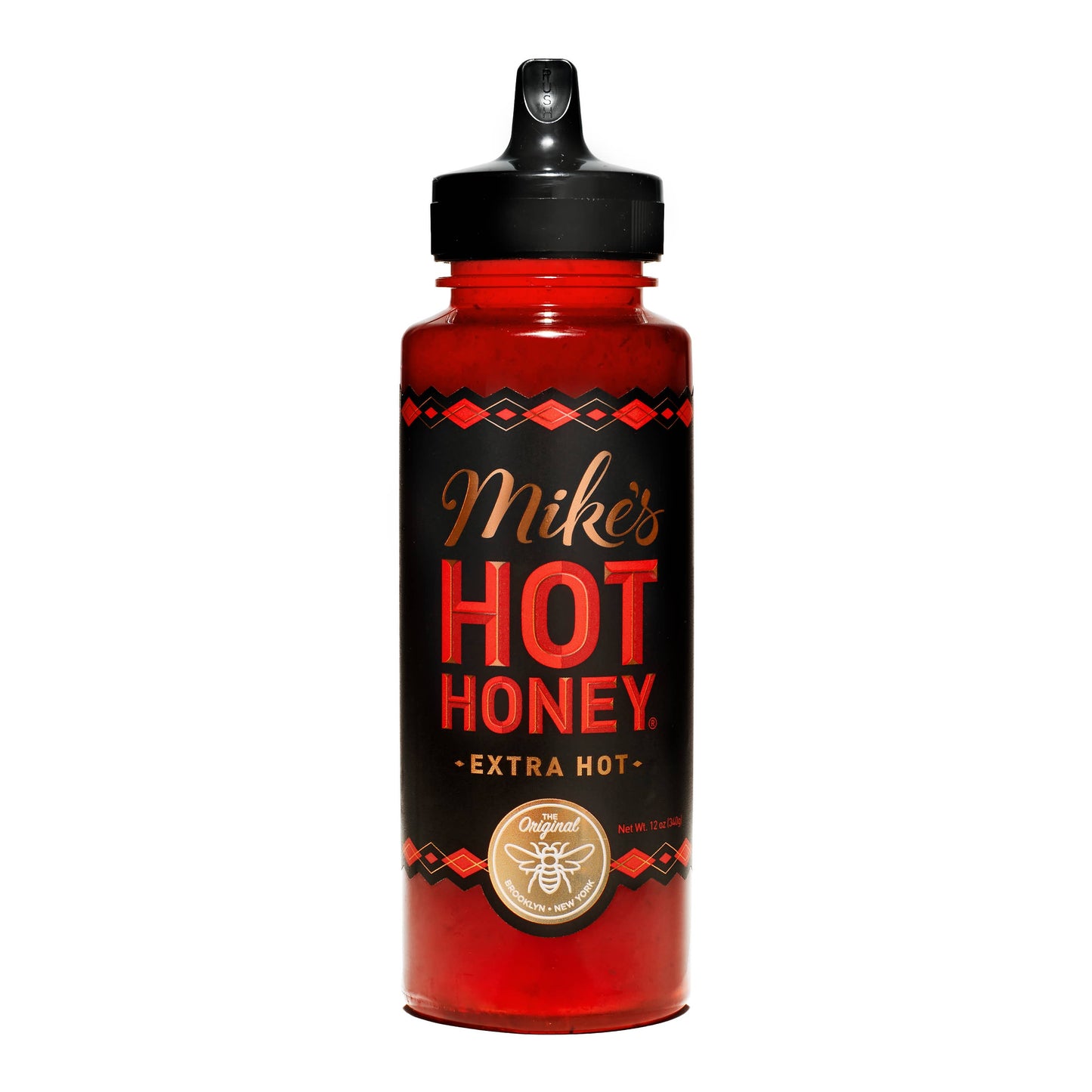 Mike's Extra Hot, 12 oz Squeeze Bottle