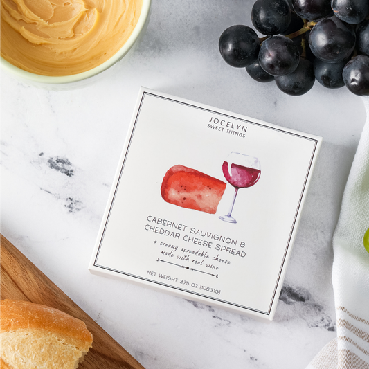 Cabernet Sauvignon Cheddar Cheese Spread