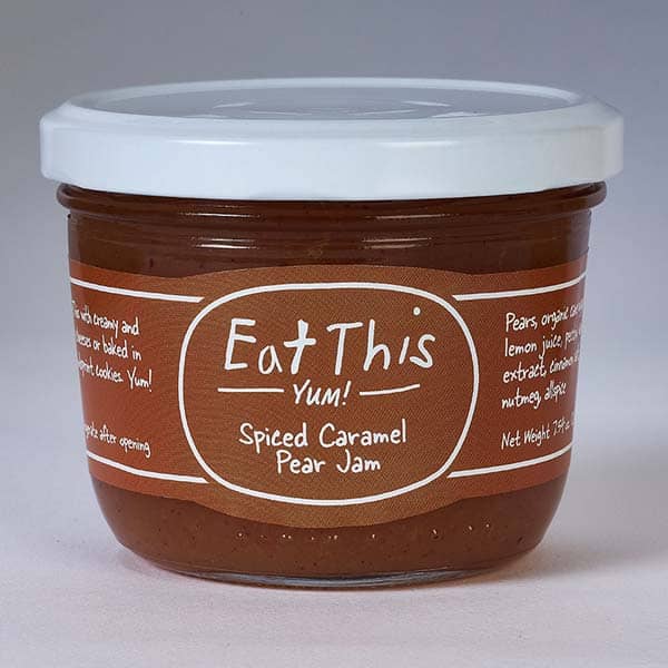 Spiced Caramel Pear Preserve (6 JARS)