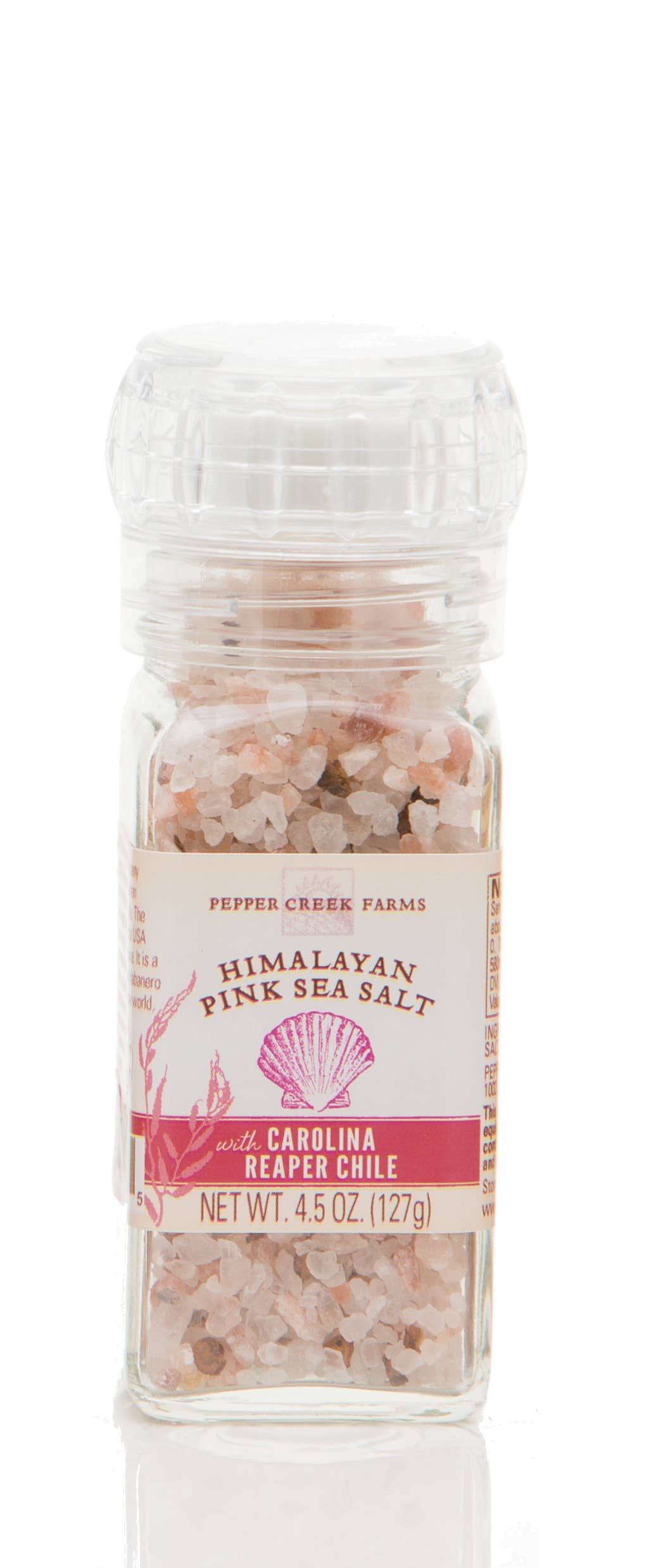 Himalayan Pink Salt & Carolina Reaper Chili Grinder