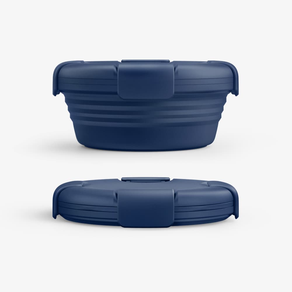 Collapsible Bowl, Navy, 36oz