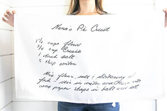 Nana's Pie Crust Tea Towel