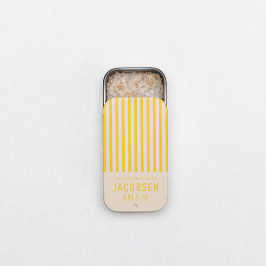 Lemon Zest Sea Salt Slide Tin