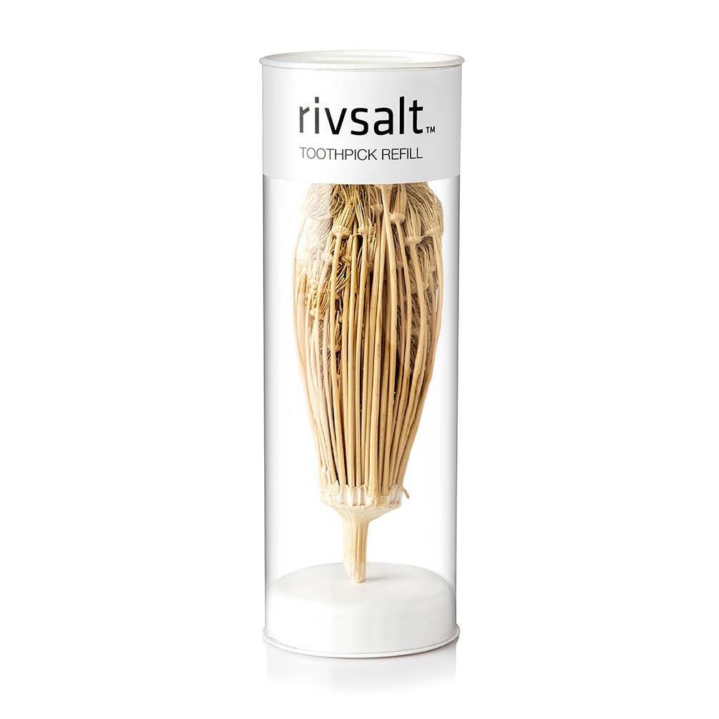 RIVSALT™ Natural Flower Toothpick Refill