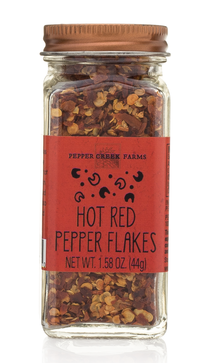 Hot Red Pepper Flakes 1.6 Oz.